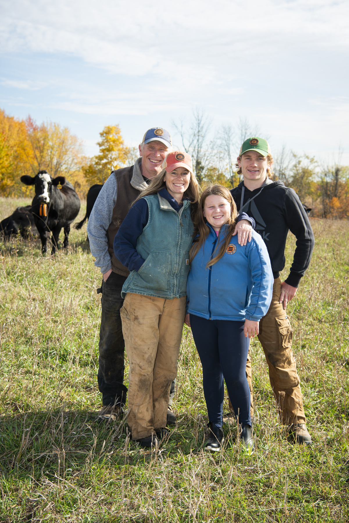 Enright Cattle Co family photo